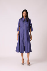 Leanne Dress - Indigo Blue